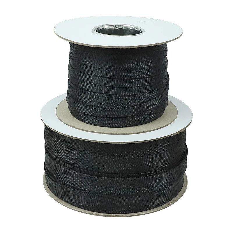 Wire Mesh Sleeve 3m/9.85ft PET Expandable Braided For TV Audio PC Cords Protect Pets Chewing