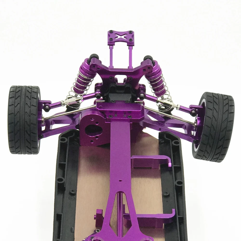 Support moteur RC métal rouge Wltoys 144001 124019 124018