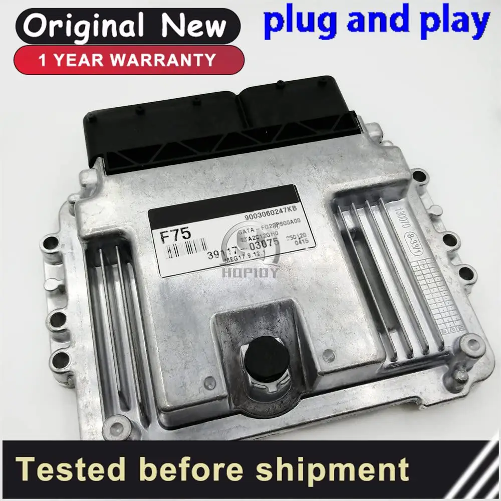 Computer Board Ecu 39117 03075 Meg17.9.12.1 F75 9003060247Kb For Kia