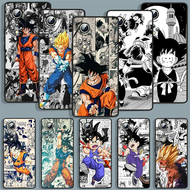 

D-Dragon Balls Comics Phone Case For Huawei Honor 10 10X 10i 20S V20 20 30 30i 30S X30 50 60 X8 70 SE Lite Pro Plus Black Cover