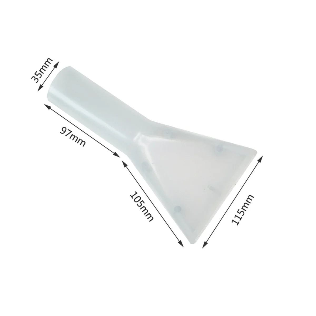 AC19 Universal Carpet Seat Washing Apparatus Brush Suitable Fit for Universal 35Mm/32Mm Wet/Dry Vacuum Cleaner Water Nozzle