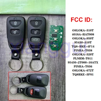 Telecomando per Chiave Auto a 2 3 4 Pulsanti per Hyundai Kia Carens Tucson Elantra Santa FE Carens Sonata 2006 2007 2008-2011