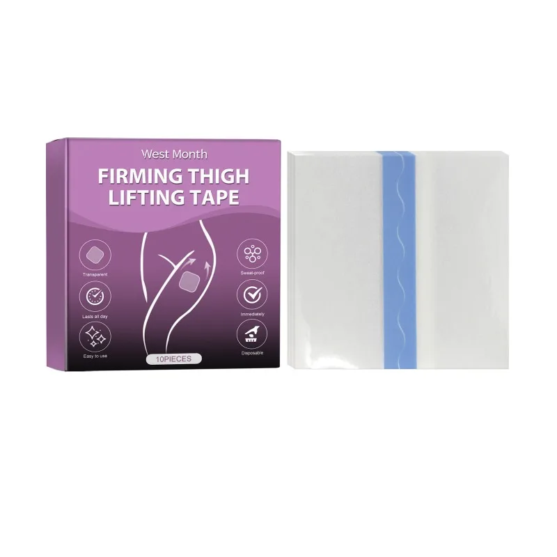 10pcs Firming Thigh Lifting Tape Moisturizing Skin Firming Leg Eliminate Vasculitis Daily Body Care Beautifying Natural Patch