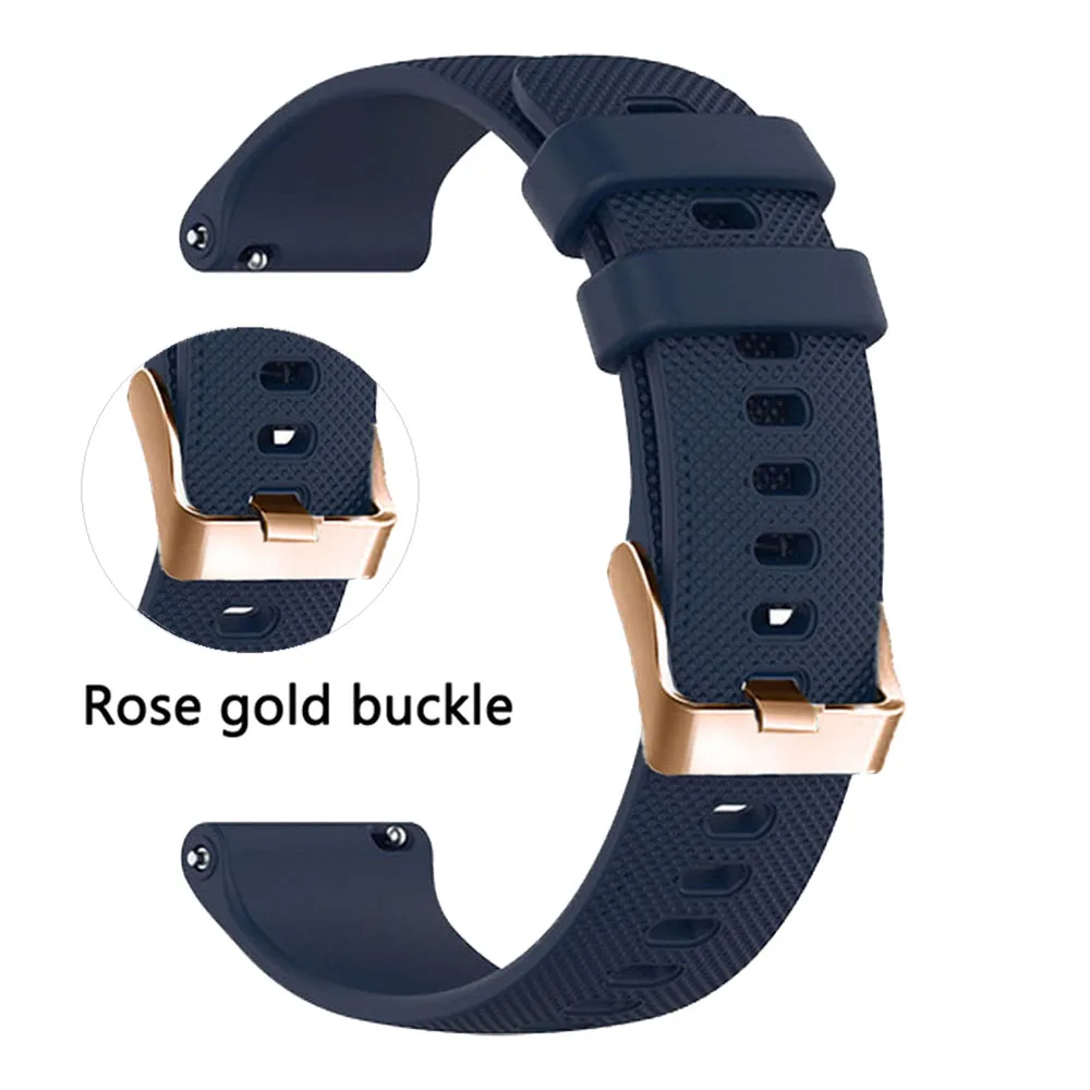 Rose Gold Buckle Bracelet Belt - 20mm Strap