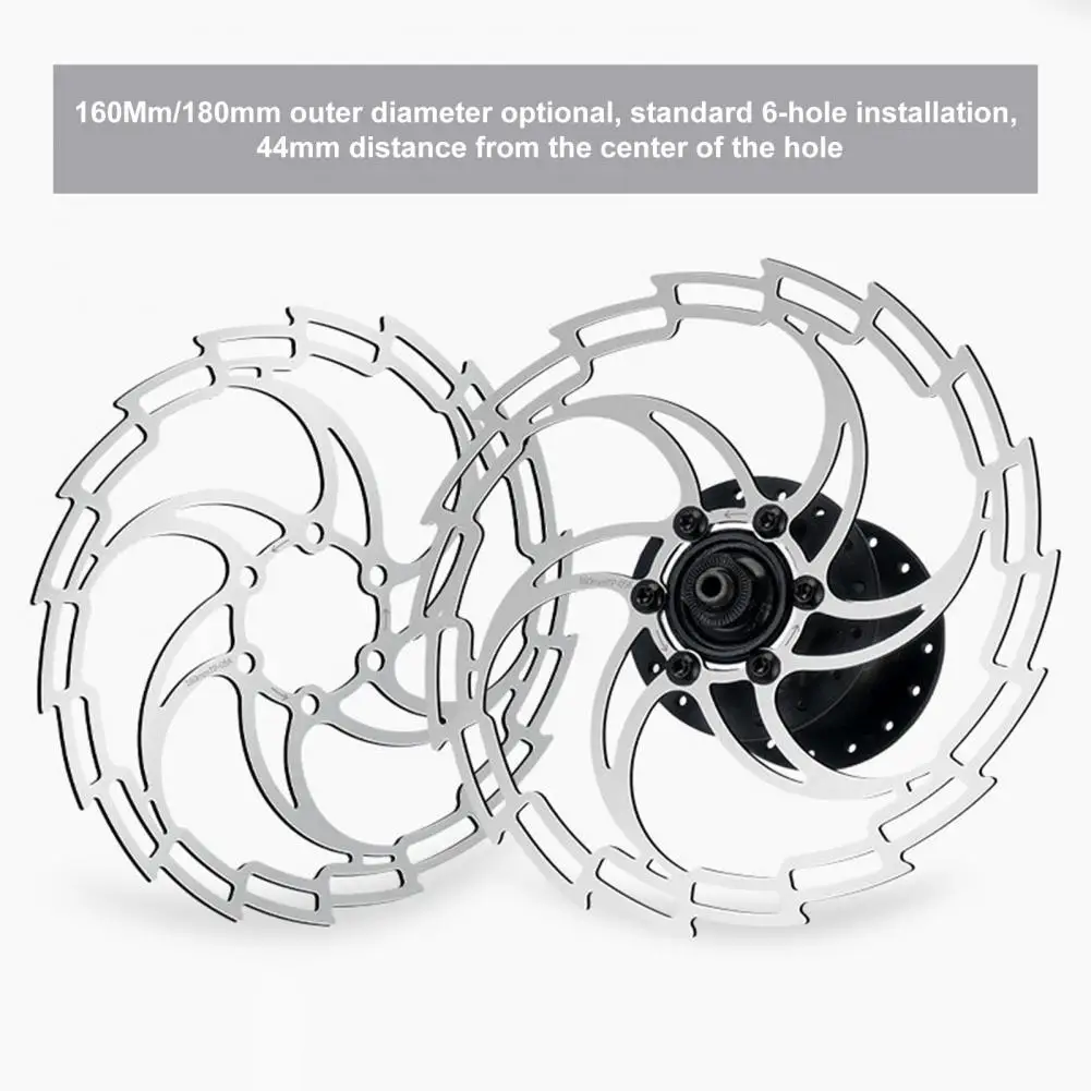 

Велосипедный тормозной диск, быстрое универсальное устройство для ремонта велосипедного дискового тормоза, устойчивое к коррозии, простое в установке ротор для плавности