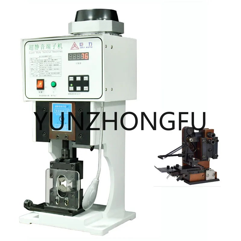 

3.0T Semi-automatic mute cable wire terminal crimping machine