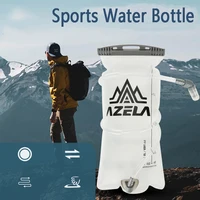 1.5L 2L Outdoor Running Sports PEVA Water Bottle Mountain Biking Water Bladder Soft Water Bottle Water Bladder Bag Soft Flask 1