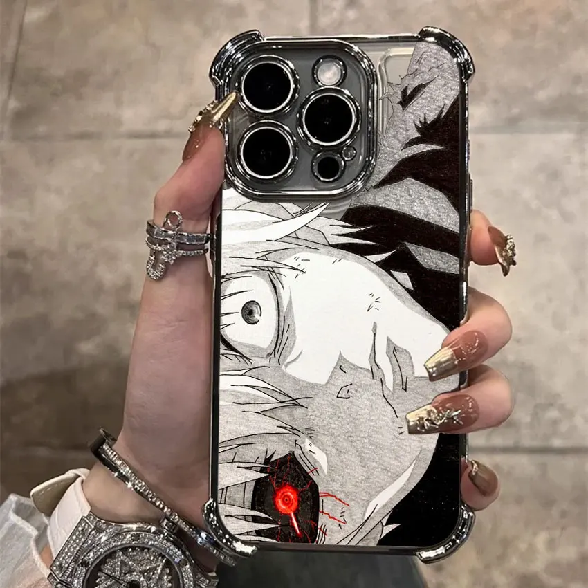 Tokyos Anime Ghouls Clear Phone Case Cover