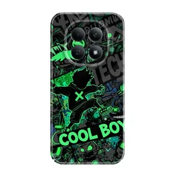 Vibrant Youthful Design Phone Case - Durable Hard Cover for Redmi Note 13 5G (Color 1)