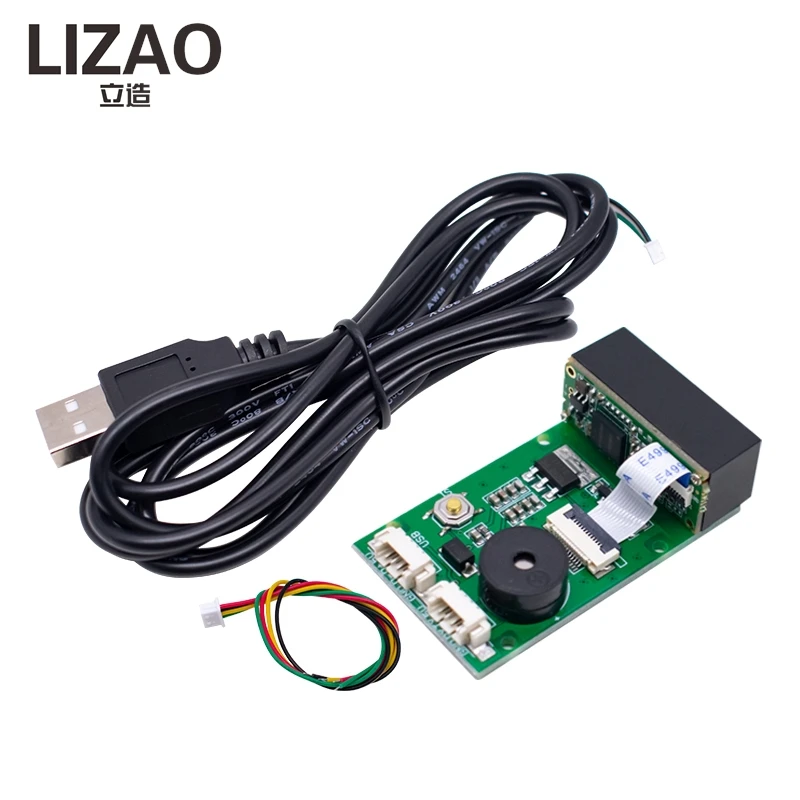 LIZAO GM67 1D/2D 바코드 스캐너 모듈 USB UART 인터페이스 QR 코드 리더 스캐닝 모듈 Arduino DIY 장비용
