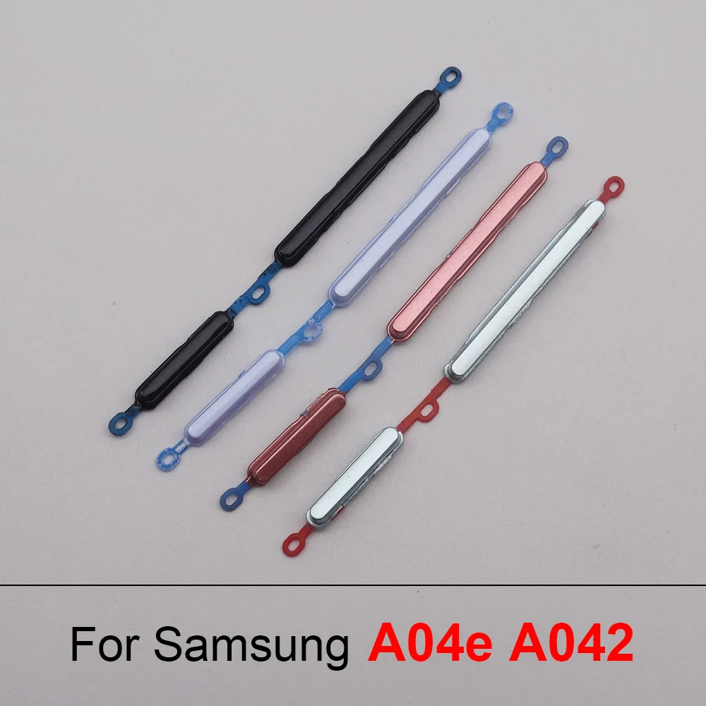 1pc For Samsung Galaxy A04e A042 Power Button ON OFF Volume Up Down Side Buttons Key