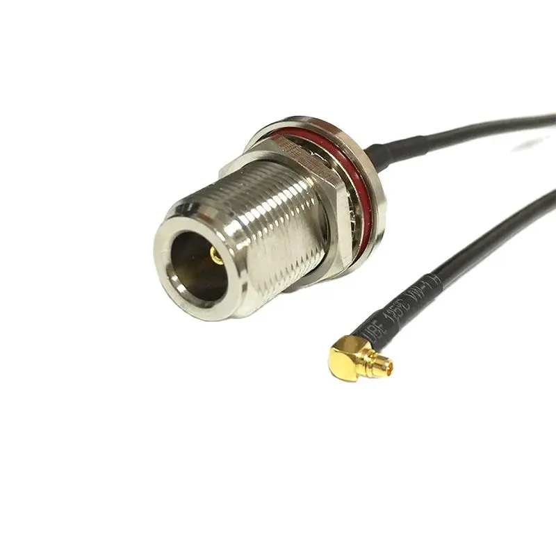 Malaguti Ronco Adattatore Cavo RG178 Da TNC Femmina Panel A MMCX Maschio Angolato - 15 Cm, Per Antenne Radio E GPS Mach3 Cnc - Foto 9