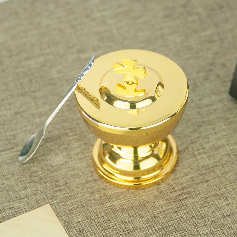 Holy Grail Holy Box Rosary Gold-plated Liturgical Supplies Communion Cup Mass Supplies