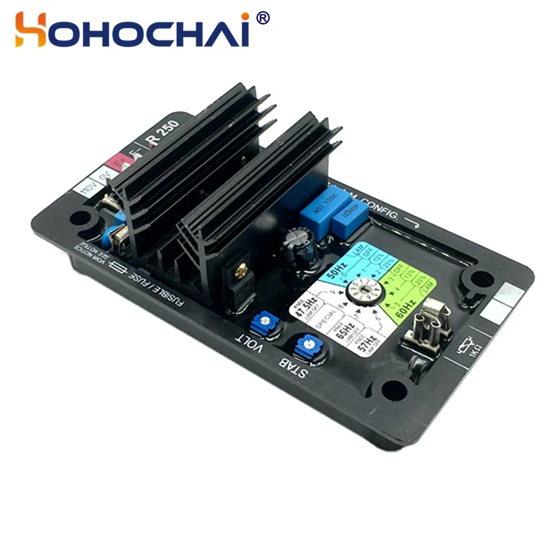 Leroy Somer 발전기 AVR R250 전압 조정기 안정기, 디젤 발전기 부품