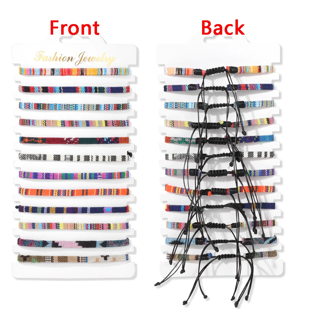 Mode 12 teile/satz Stein Geflochtene Armband Männer Frauen Boho Natürliche Kristall Perlen Bösen blick Charme Armbänder Armreifen Schmuck Großhandel – Detail 6