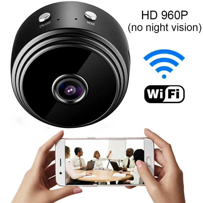 2023 A9 HD WiFi Wireless Mini Cameras Security Network Surveillance Cameras  Night Vision Frequency Recorder Home Camera/TF Card