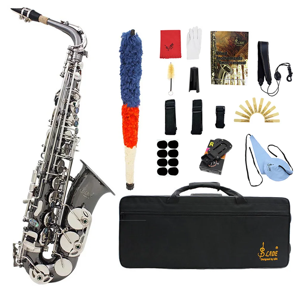 SLADE アルトサックス Amazon.com: SLADE Saxophone Eb Alto Saxophone for Beginner