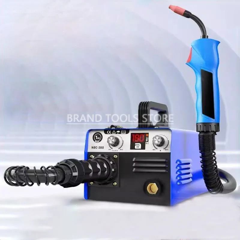 Small Laser Handheld Welding Machine Mini Gas Protection Small NBC-280 Carbon Dioxide Gas Protection 2.2m Integrated Welding Gun
