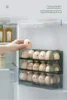 Egg Storage Box Refrigerator Organizer Food Containers Egg Fresh-keeping Case Holder Tray Dispenser Kitchen Storage Boxes 6