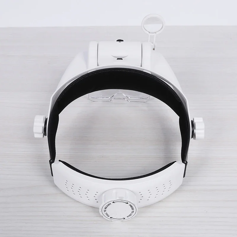 LED Headband Magnifier Glasses for Jewelry Watch Repair