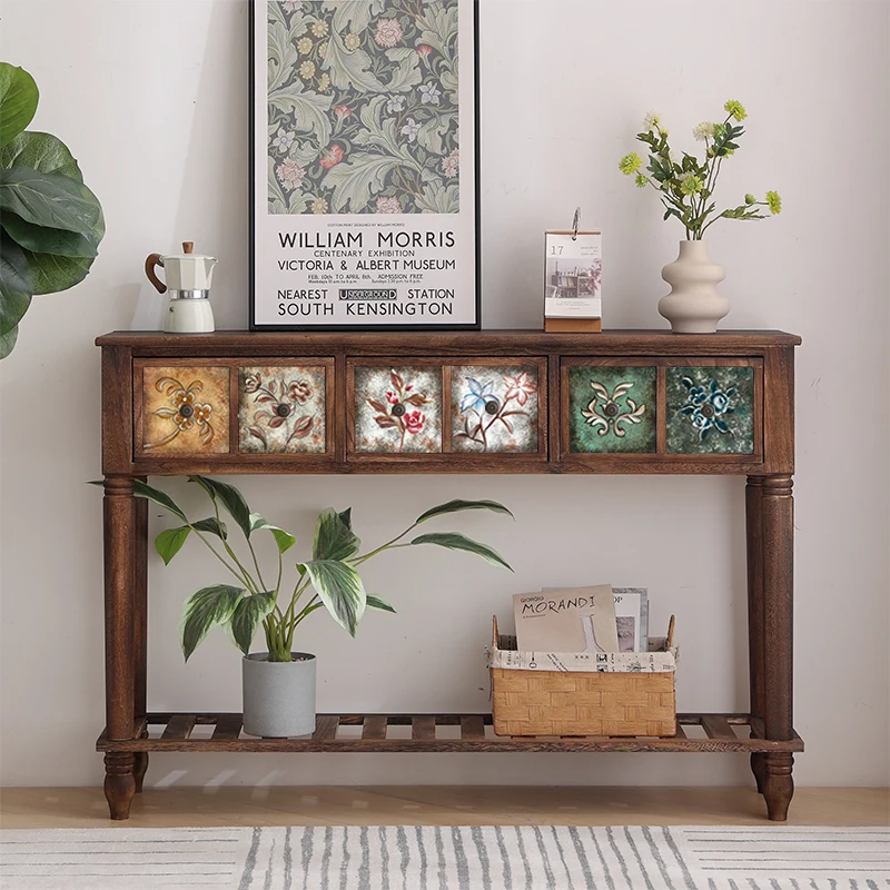 Tavoli Console Stretti Italiani, Tavolo d'Angolo Moderno di Alta Qualità, Stile Nordico, Elegante Mesa De Entrada, Arredamento per Soggiorno