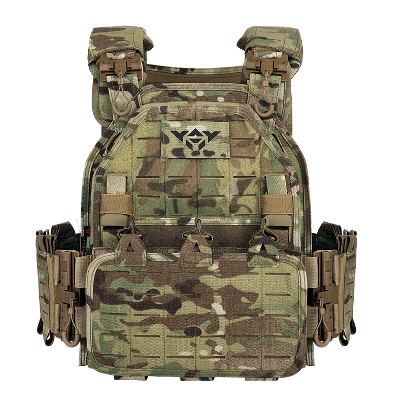 Yakeda Leggero Taglio Laser A Sgancio Rapido Swat Combat 1000D Molle Chaleco Tactico Gilet Tattico Militare