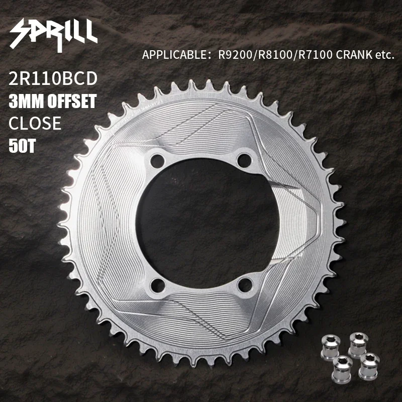 パスクエスト-Shimano ultegra用ナローワイドチェーンリング、110bcd