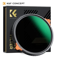 K&F CONCEPT Nano-X Series 2in1 Variable ND+CPL Circular Polarizing Filter 37-82mm ND4 to ND64 Neutral Density Camera Lens Filter 1