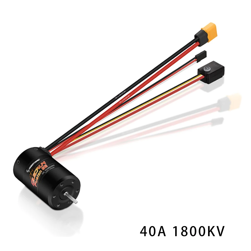 ホビーラジコン HOBBYWING QUICRUN Fusion SE 40A 1800KV Hobbywing quicrun fusion se 1200kv/1800kv motor sem escova com