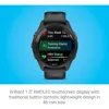 Forerunner 265 Running Smartwatch, Colorful AMOLED Display, Training Metrics and Recovery Insights, Black and Powder Gray 3