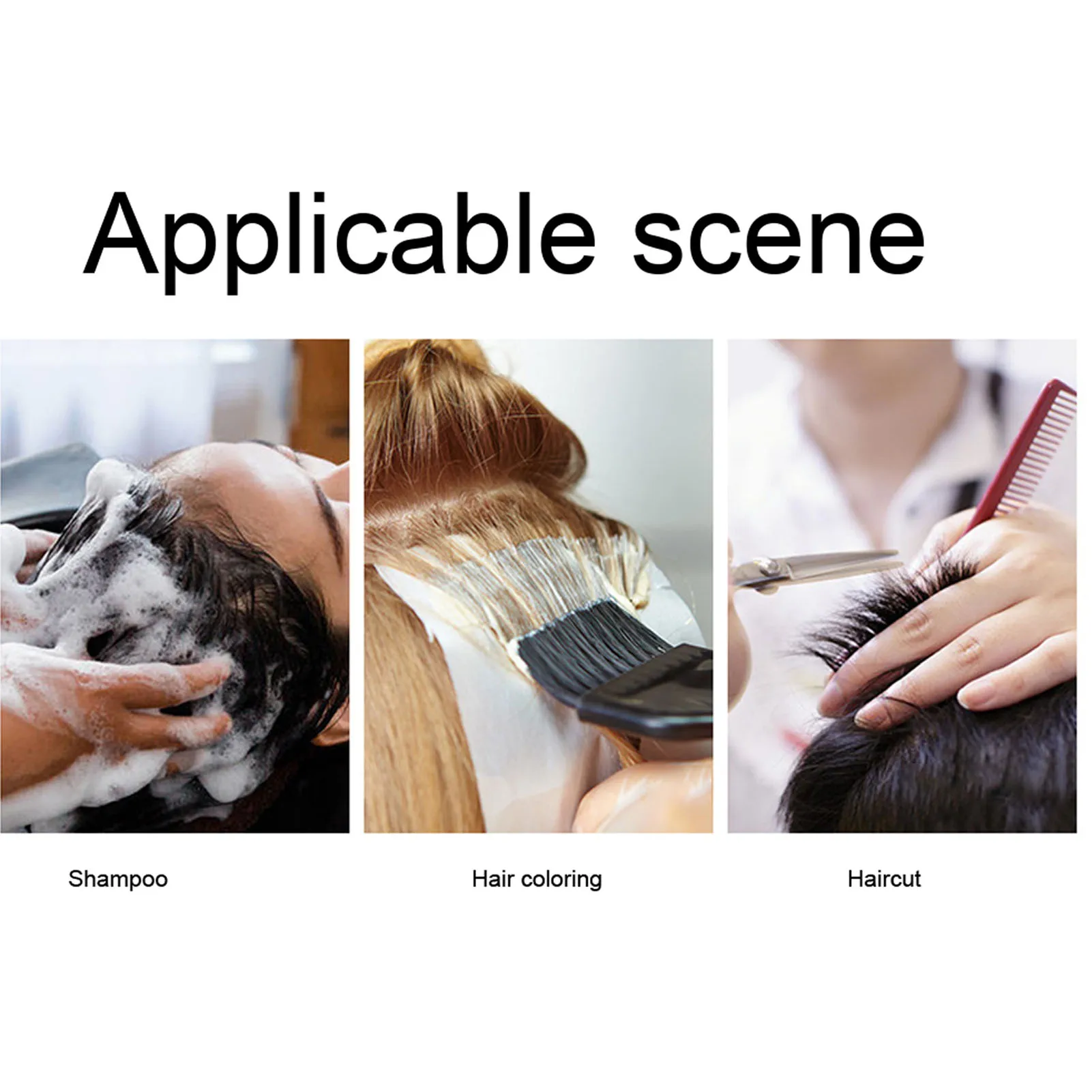 50pcs Disposable Hair Cutting Dyeing Apron Waterproof Hairdressing Gown Cape 92 x 130cm Hair Dyeing Apron Hairdressing Apron