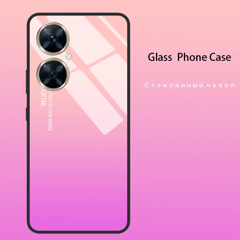 Enhanced Protective Case Cover with Tempered Glass and Hard Back Bumper