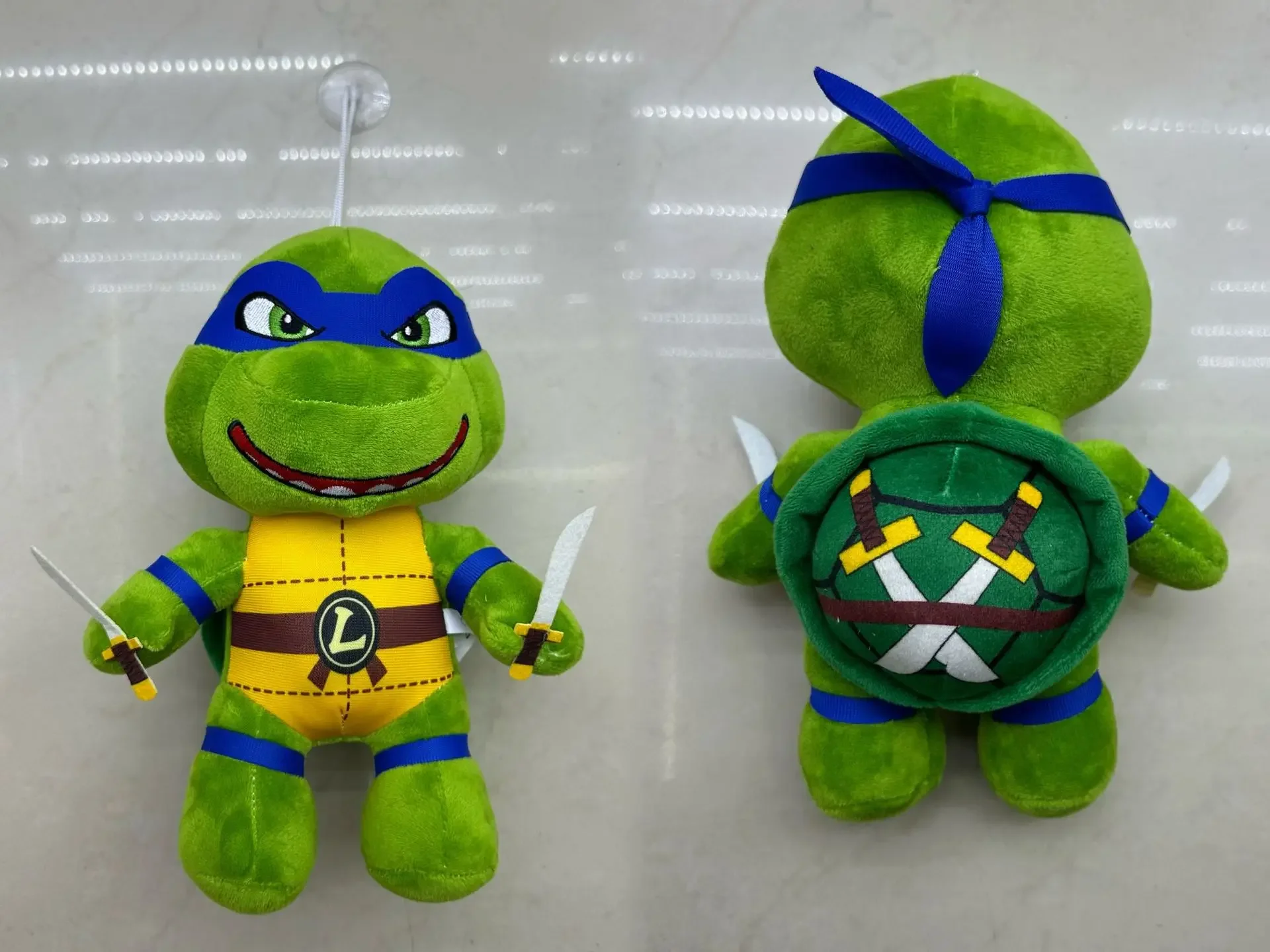 Anime TMNT Plush Dolls 20-25cm Game Ninja Turtles Leo Raph Mike Don Stuffed Animals Turtle Ornament Toys for Kids Birthday Gift