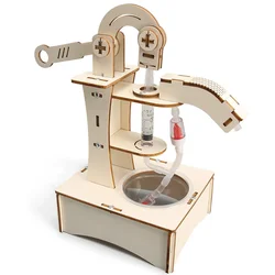Explore & Discover: DIY Science Experiment Kit for Kids - Educational STEM Craft Project (Hand water pump)
