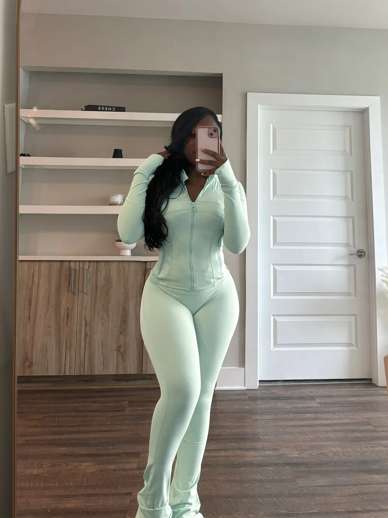 Streetwear Casual Tracksuit Sexy Women Two Pieces Club Matching Set High Street Pants Outfit 8