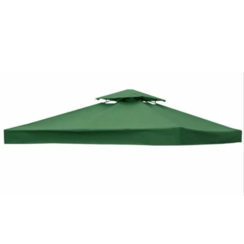 3Mx3M 300D Canvas Camping Hiking Sun Shelter Outdoor Tent Canopy Top Roof Cover Patio Sun Shade Cloth Shade Shelter Replace Part