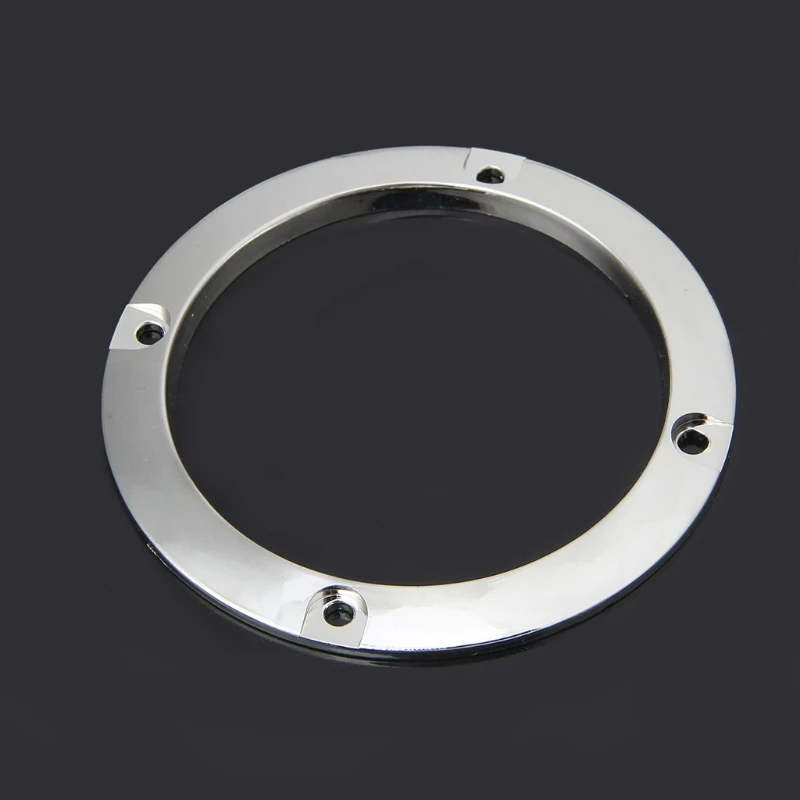 50JA 2 Pcs 3" inch Black o Speaker Cover Decorative Circle Metal Mesh Grille