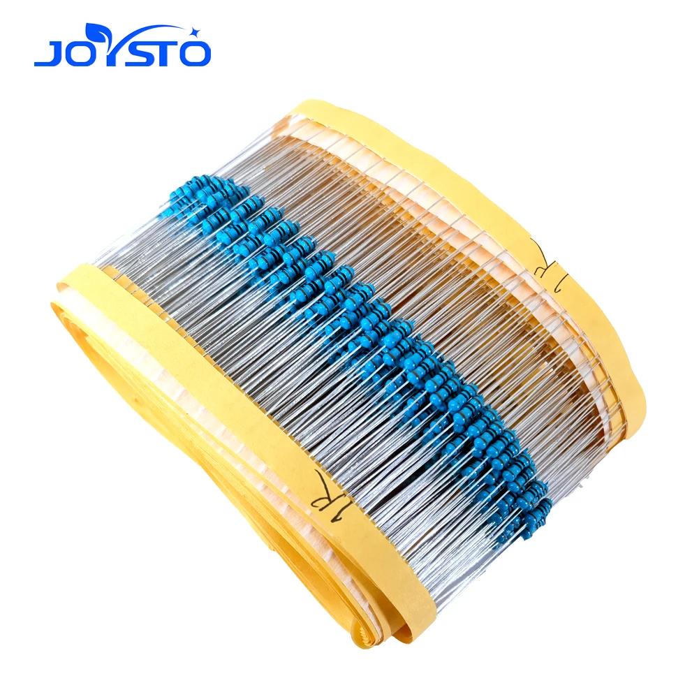 Metal Film Resistor 1/4W 0R-22M 1% 0.25W 0 2.2 10 100 120 150 220 270 330 470 1K 2.2K 4.7K 10K 100K 470K 1M 10M 20M Ohms 100pcs metal film resistor,metal film resistors