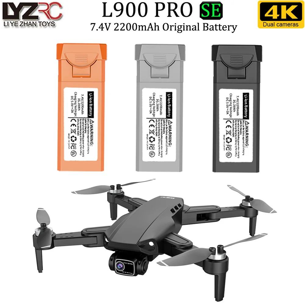 V11MINI SE Drone Battery - 7.6V 2200mAh Replacement With USB Cable