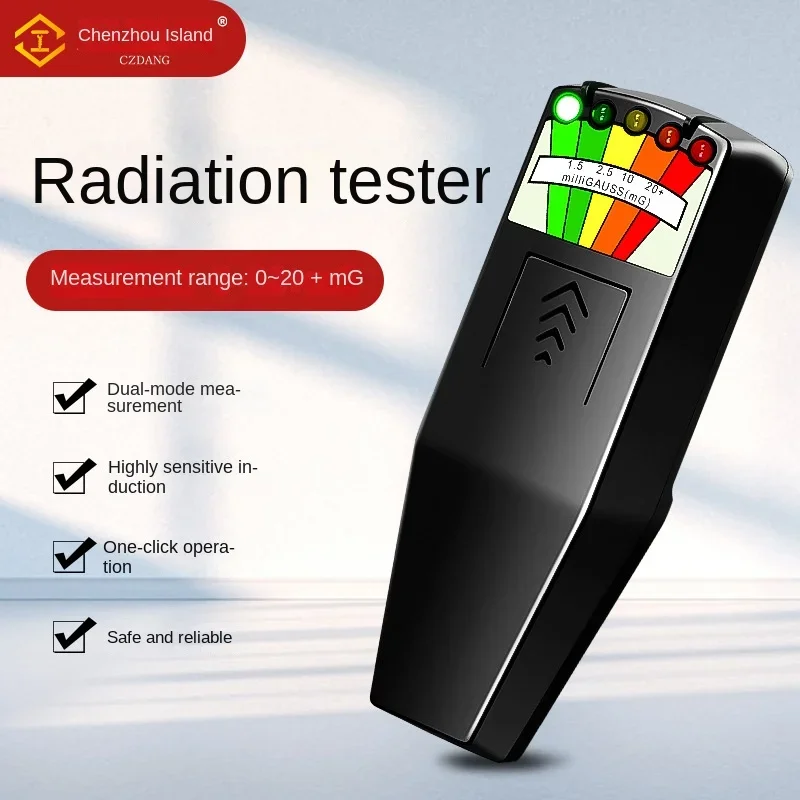 

Meter Electromagnetic Field Radiation Detector Radio Frequency Field Tester Rechargeable Portable Counter Emission Dosimeter