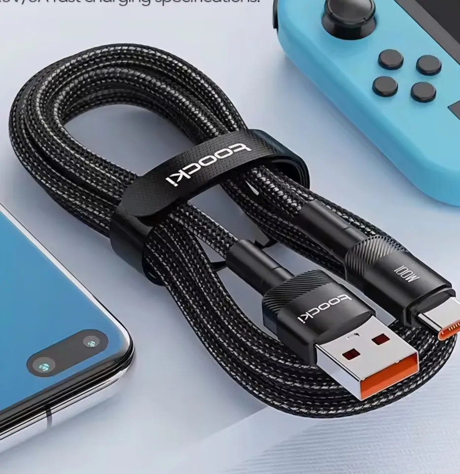 Toocki USB Type C Cable Fast Charging USB C Charger Cord For iPhone 15 14 13 12 11 Huawei P40 P30 Realme Oppo Oneplus Samsung photo review