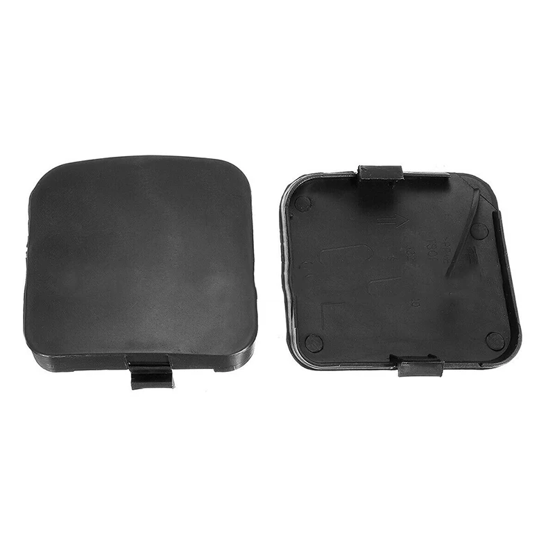 Toyota RAV4 2009-2013 Front Bumper Tow Hook Eye Cover Cap Plastic Tow Hook Cover 1 Pair Front Bumper Cover Car Rear Bumper Hook Cover