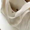 Large Capacity Canvas Tote Bags for Work Commuting Carrying Bag College Style Student Outfit Book Shoulder Bag Bolsos Para Mujer 4