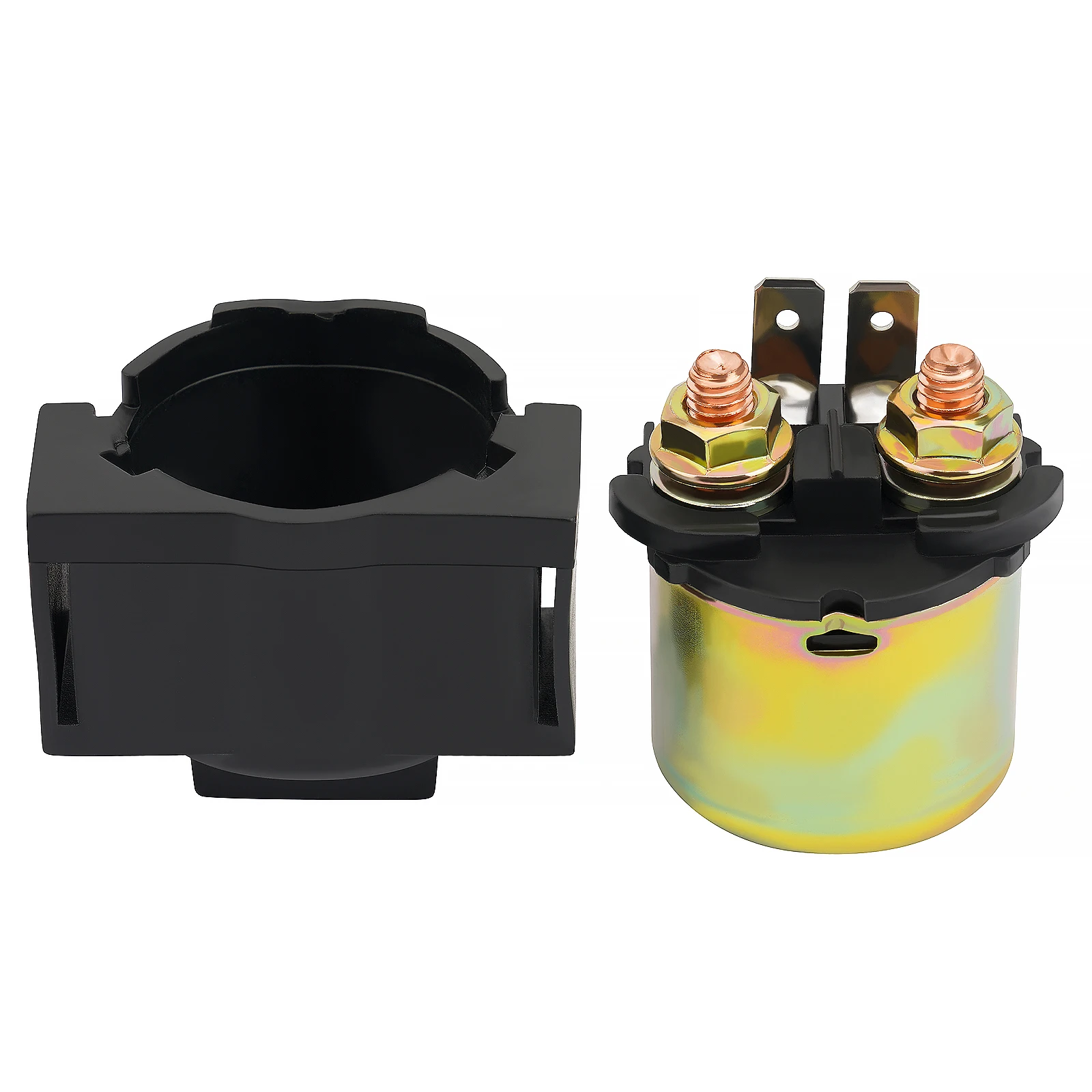 SAAKO Relè Di Avviamento/solenoide Per Moto Compatibile Kawasaki KL650 KLR650 Prairie 300 VN750 ZX750 Ninja ZR550 ZG1200 Teryx 750