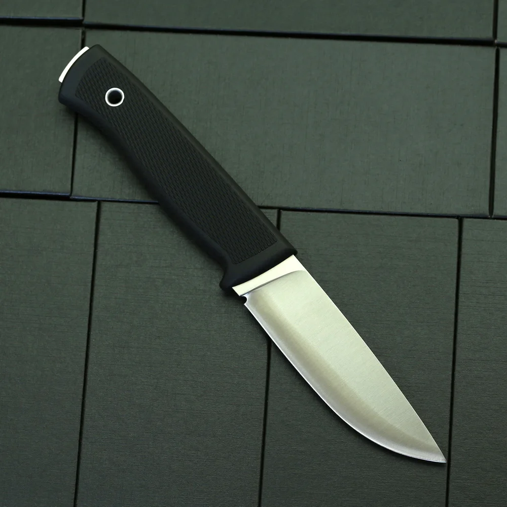 Outdoor Camping Knife D2 Mark VG10 Toad Blade Rubber Nylon