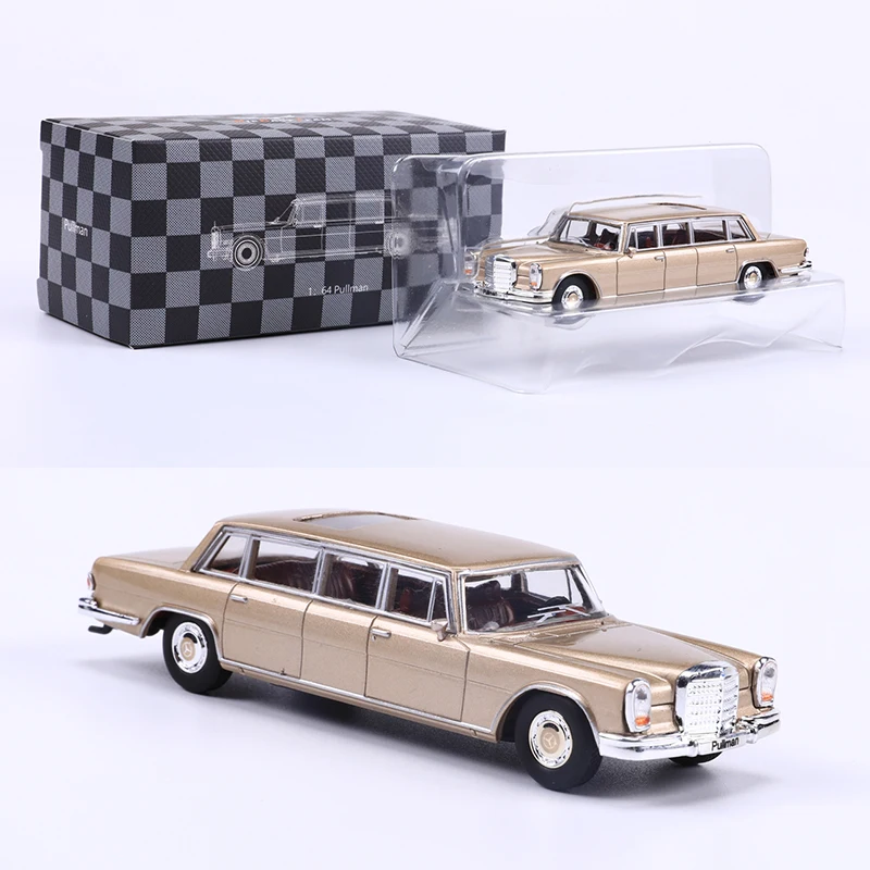 DCT 1:64 Benz Pullman 600 W100 Edition Diecast Alloy Model Car