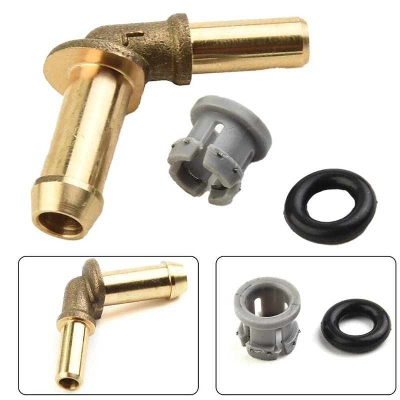 Radiator Thermostat Water Outlet Tube Hose Connector for Velar, thermostat hose
