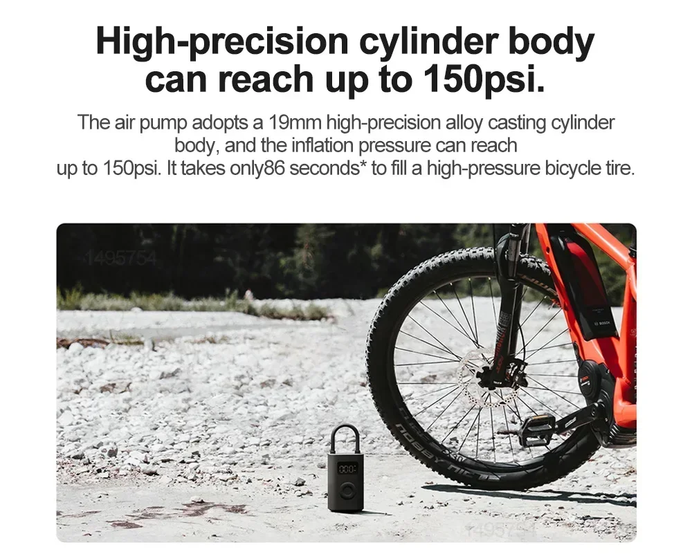 Kompresor osvětlující pneumatiku svým LED světlem