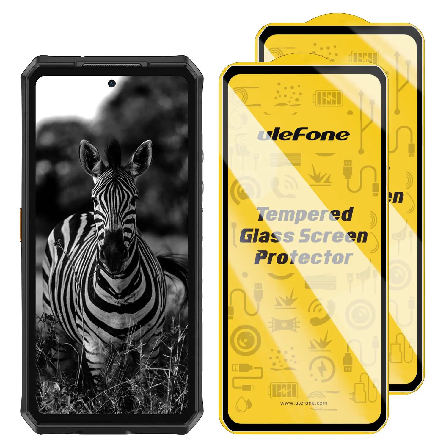 Premium 2-Pack HD Anti-Fingerprint Tempered Glass Screen Protector