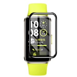 Premium HD Curved Tempered Glass Screen Protectors - Anti - Scratch Smartwatch Film, 1 - 5 Pieces Pack for 1PCS (For Huawei Band 10)